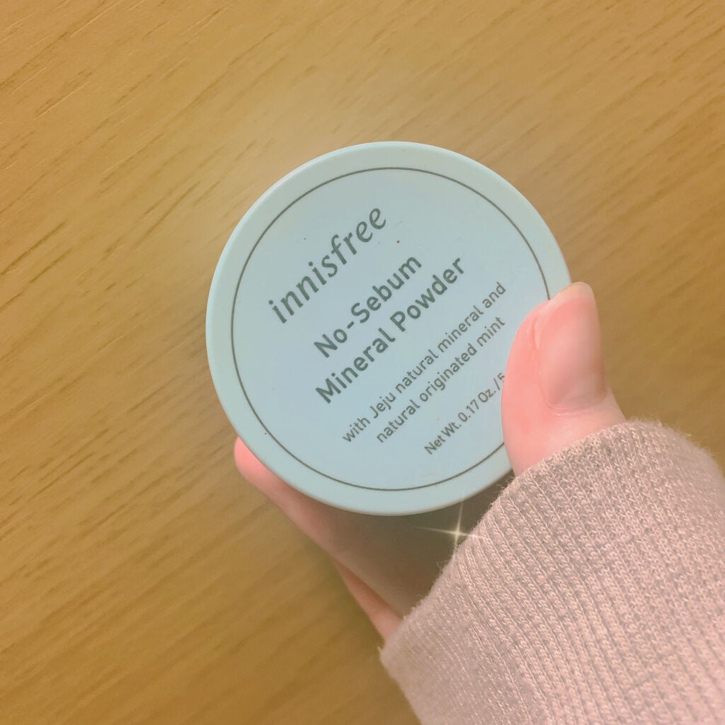 ノーセバム ミネラルパウダー/innisfree/ルースパウダーを使ったクチコミ(1枚目)
