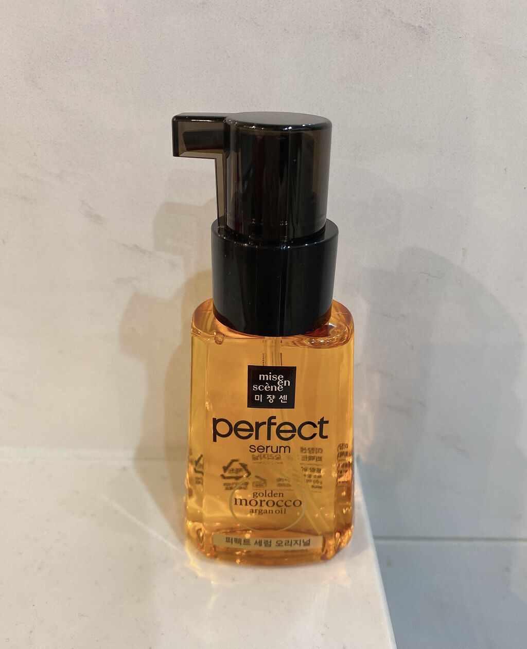 パーフェクト セラム オリジナル/miseenscene/ヘアオイルを使ったクチコミ（2枚目）