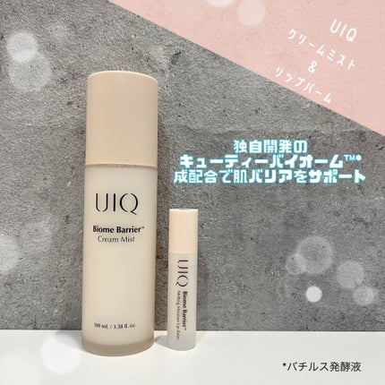 バイオームバリアメルティングモイスチャーリップバーム/UIQ/リップバームを使ったクチコミ(1枚目)