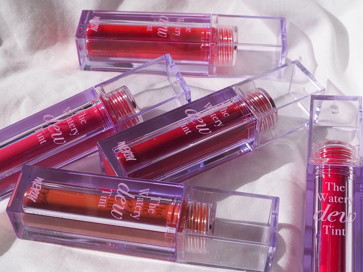 ザ ウォータリーデューティント/MERZY/リップティントを使ったクチコミ（1枚目）