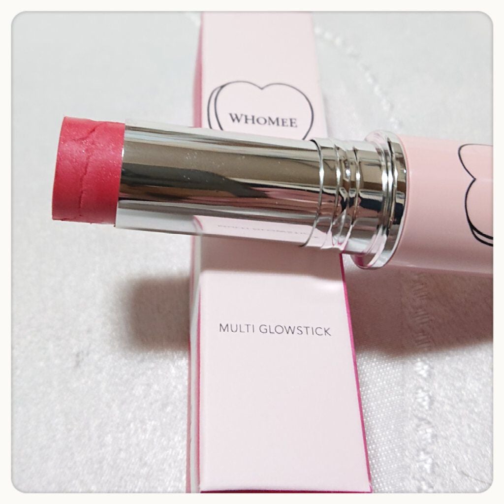 マルチグロウスティック/WHOMEE/ジェル・クリームチークを使ったクチコミ(4枚目)