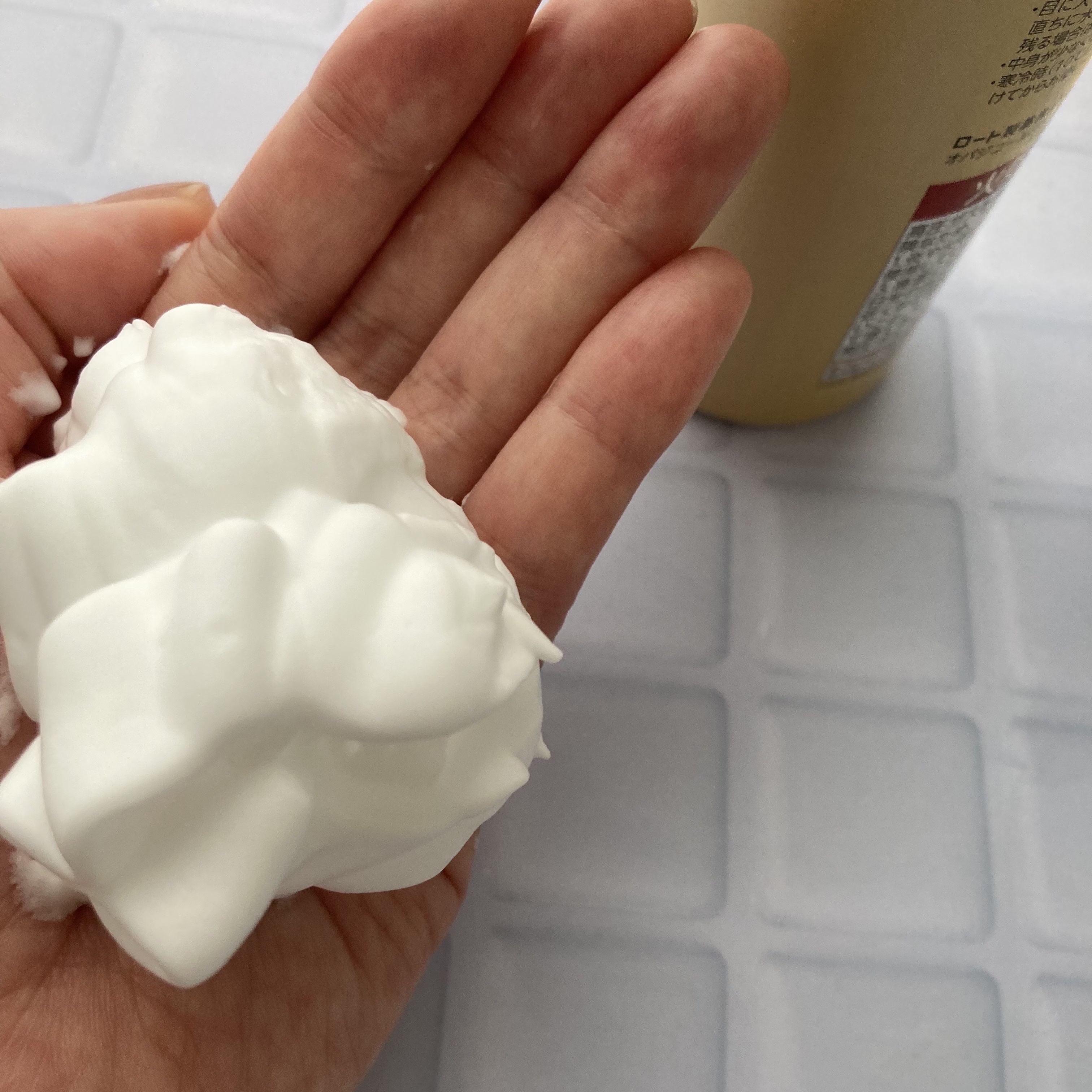 オバジX ブーストムースウォッシュ/オバジ/泡洗顔を使ったクチコミ（2枚目）