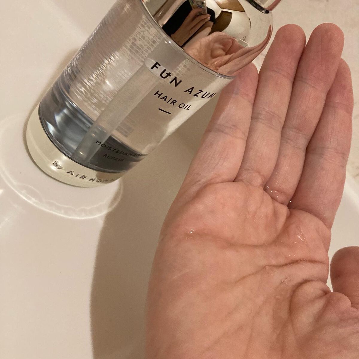  モイスト＆ダメージリペア 集中トリートメント/FUN AZUM/ヘアマスク・ヘアパックを使ったクチコミ（3枚目）