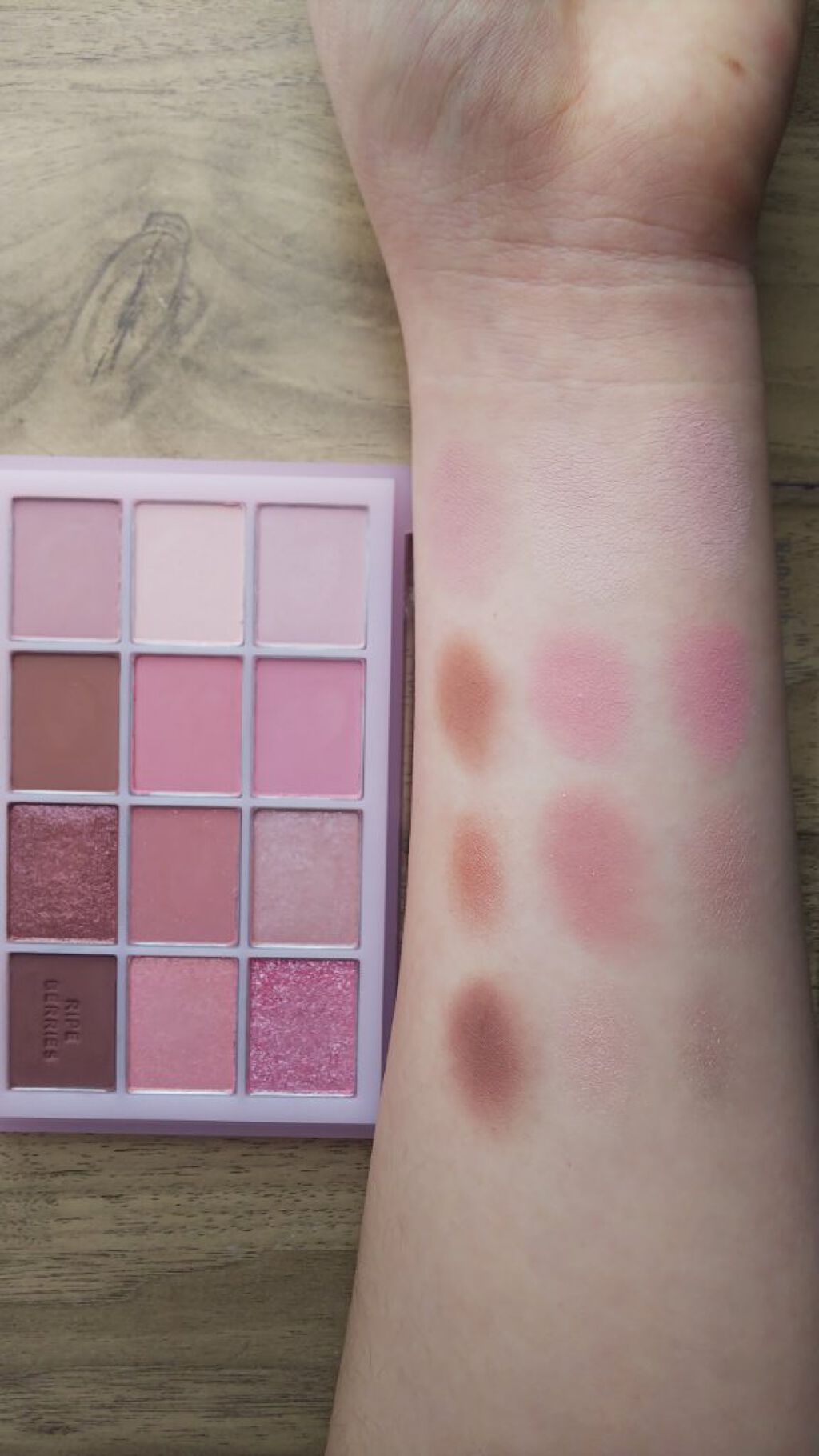 マイフェイブバイブアイパレット/HOLIKA HOLIKA/アイシャドウパレットを使ったクチコミ(3枚目)