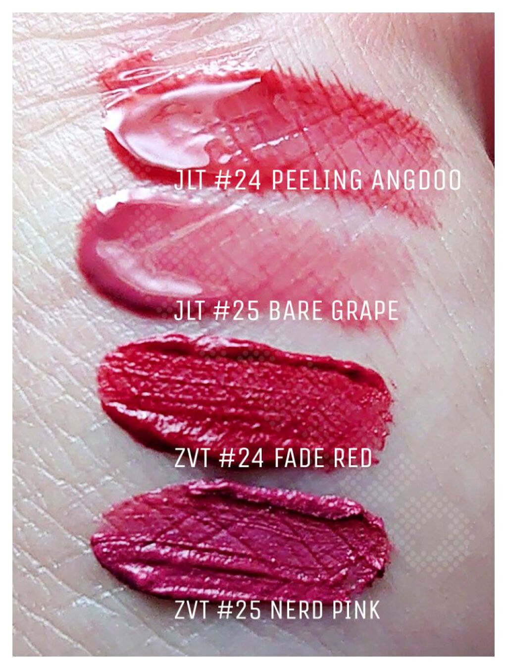 ジューシーラスティングティント/rom&nd/リップティントを使ったクチコミ（3枚目）