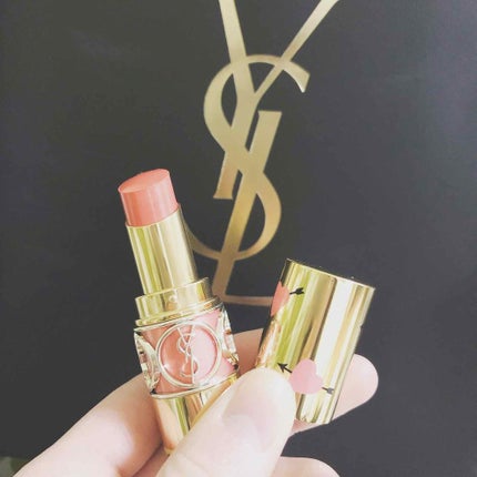 ルージュ ヴォリュプテ シャイン/YVES SAINT LAURENT BEAUTE/口紅を使ったクチコミ(1枚目)