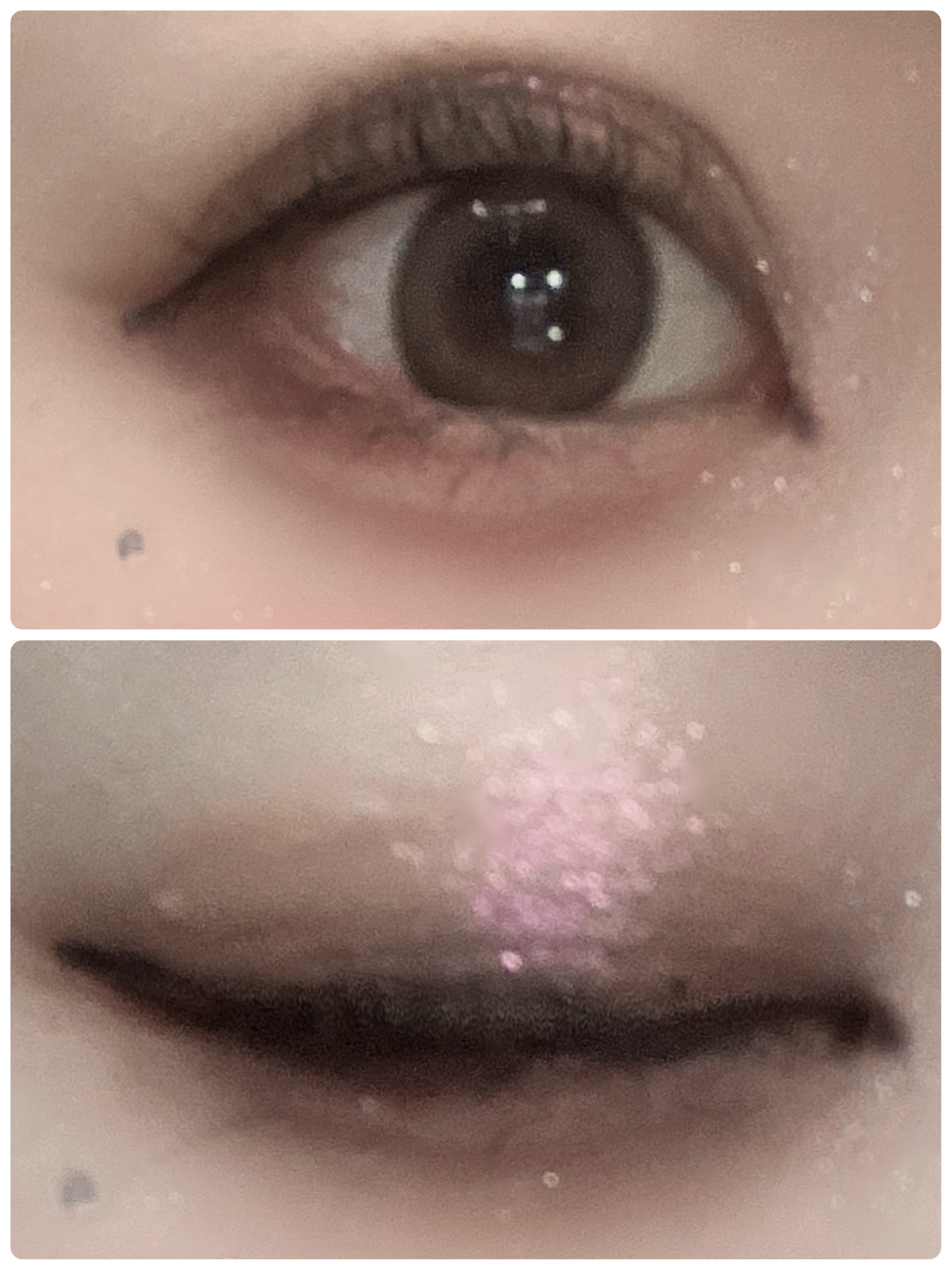 グリッターペディアアイパレット/unleashia/アイシャドウパレットを使ったクチコミ（2枚目）