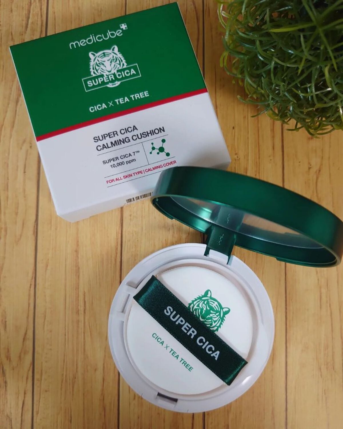 スーパーシカクッション/MEDICUBE/クッションファンデーションを使ったクチコミ(2枚目)