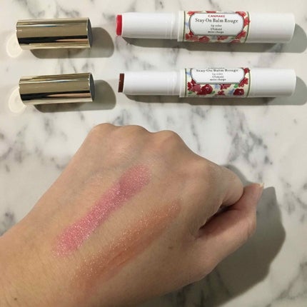 ステイオンバームルージュ/キャンメイク/口紅を使ったクチコミ(2枚目)