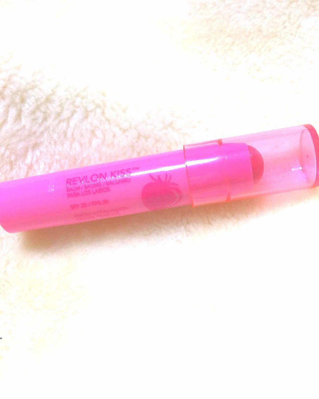 キス バーム/REVLON/口紅を使ったクチコミ（1枚目）