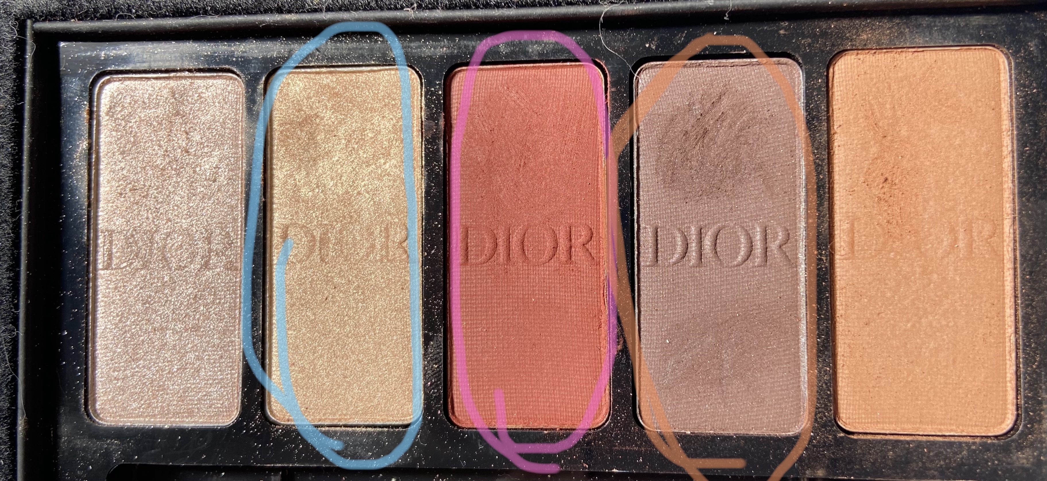 【旧】エクラン クチュール アイ パレット/Dior/アイシャドウパレットを使ったクチコミ（1枚目）