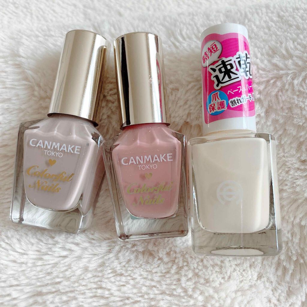 AC クイックドライベース＆ハードナー/AC MAKEUP/ネイルベースコートを使ったクチコミ（3枚目）