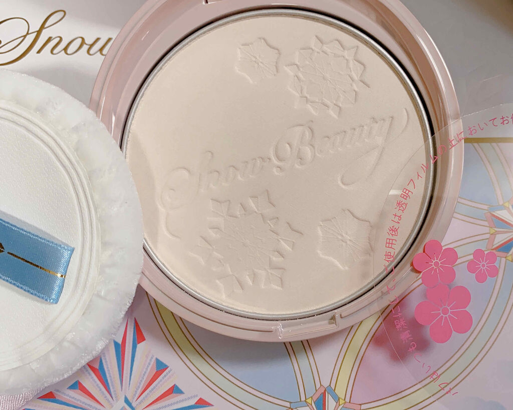 スノービューティー ホワイトニング フェイスパウダー 2020/スノービューティー/プレストパウダーを使ったクチコミ（2枚目）