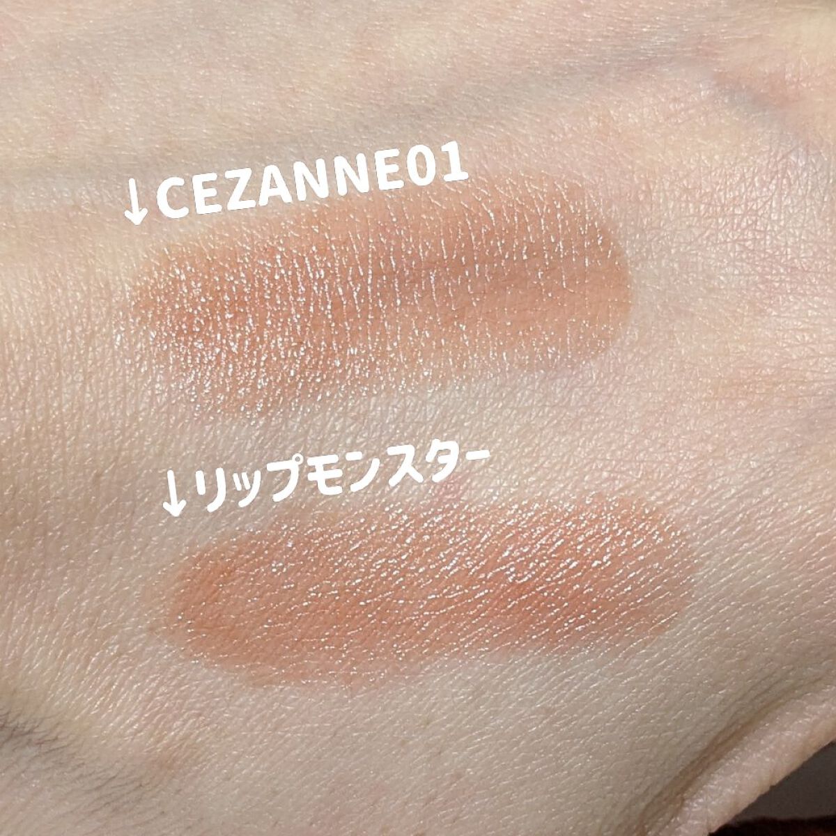 リップカラーシールド/CEZANNE/口紅を使ったクチコミ（2枚目）