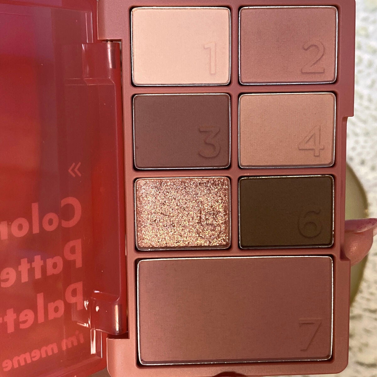 カラーパターンパレット/i’m meme/マルチパレットを使ったクチコミ(3枚目)