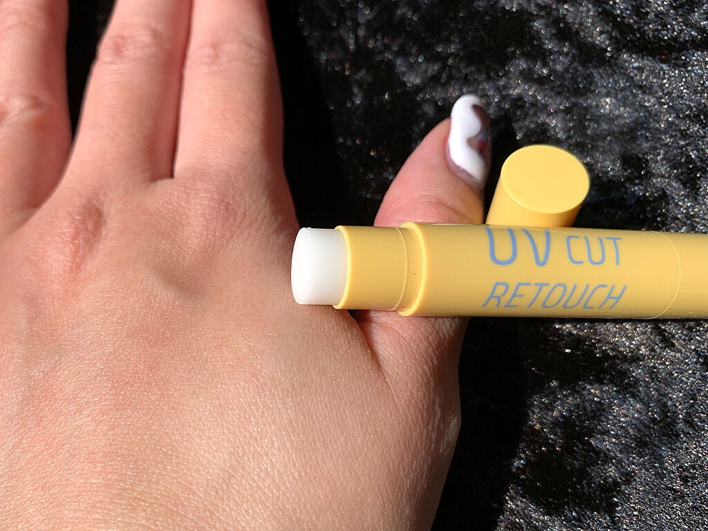 UVカット&リタッチスティック /shushupa!/日焼け止めスティックを使ったクチコミ(2枚目)