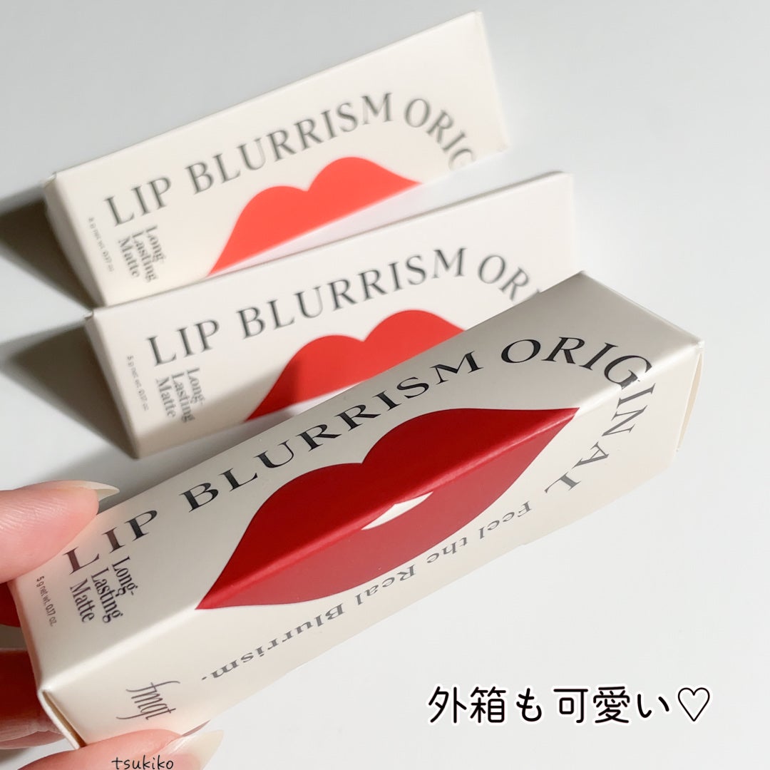 fmgt リップブラーリズムティント/THE FACE SHOP/リップティントを使ったクチコミ(6枚目)