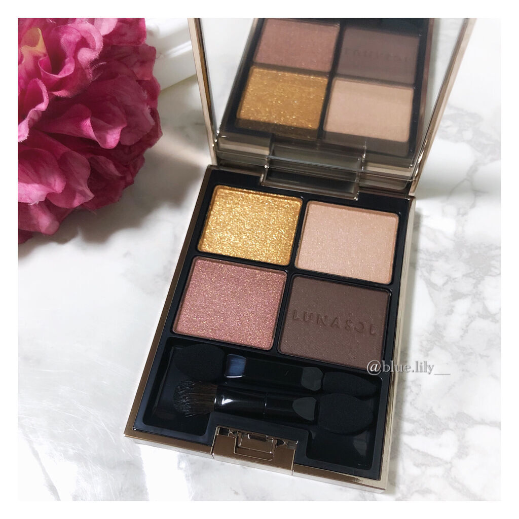 LUNASOL　アイカラーレーションEX17セット☆ アイカラーレーション EX17 Luxe（限定発売） / LUNASOL