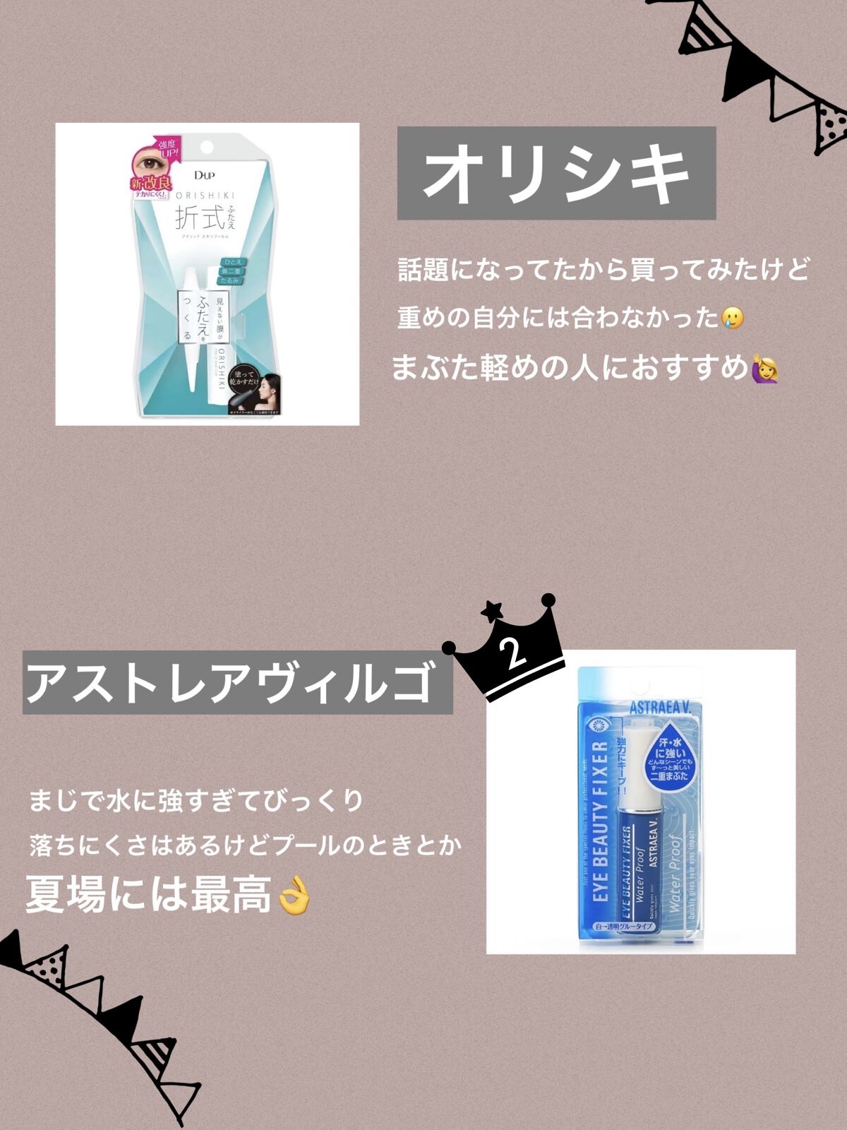 ワンダーアイリッドテープ Extra/D-UP/二重まぶた用アイテムを使ったクチコミ（3枚目）