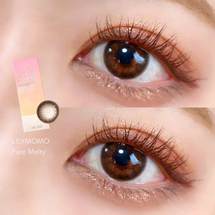 LILY MOMO/LILY ANNA/カラーコンタクトレンズを使ったクチコミ(1枚目)