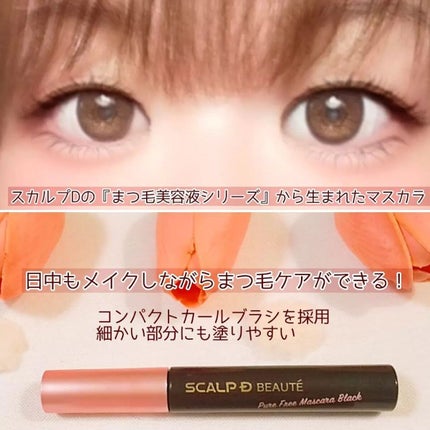 スカルプD ボーテ ピュアフリーマスカラ(ロング)/アンファー(スカルプD)/マスカラを使ったクチコミ(4枚目)