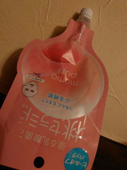 ももぷり フレッシュピールオフパック/ももぷり/ピーリングを使ったクチコミ(1枚目)