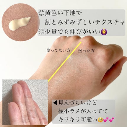 コントロールカラー下地/Moist Labo/化粧下地を使ったクチコミ(3枚目)