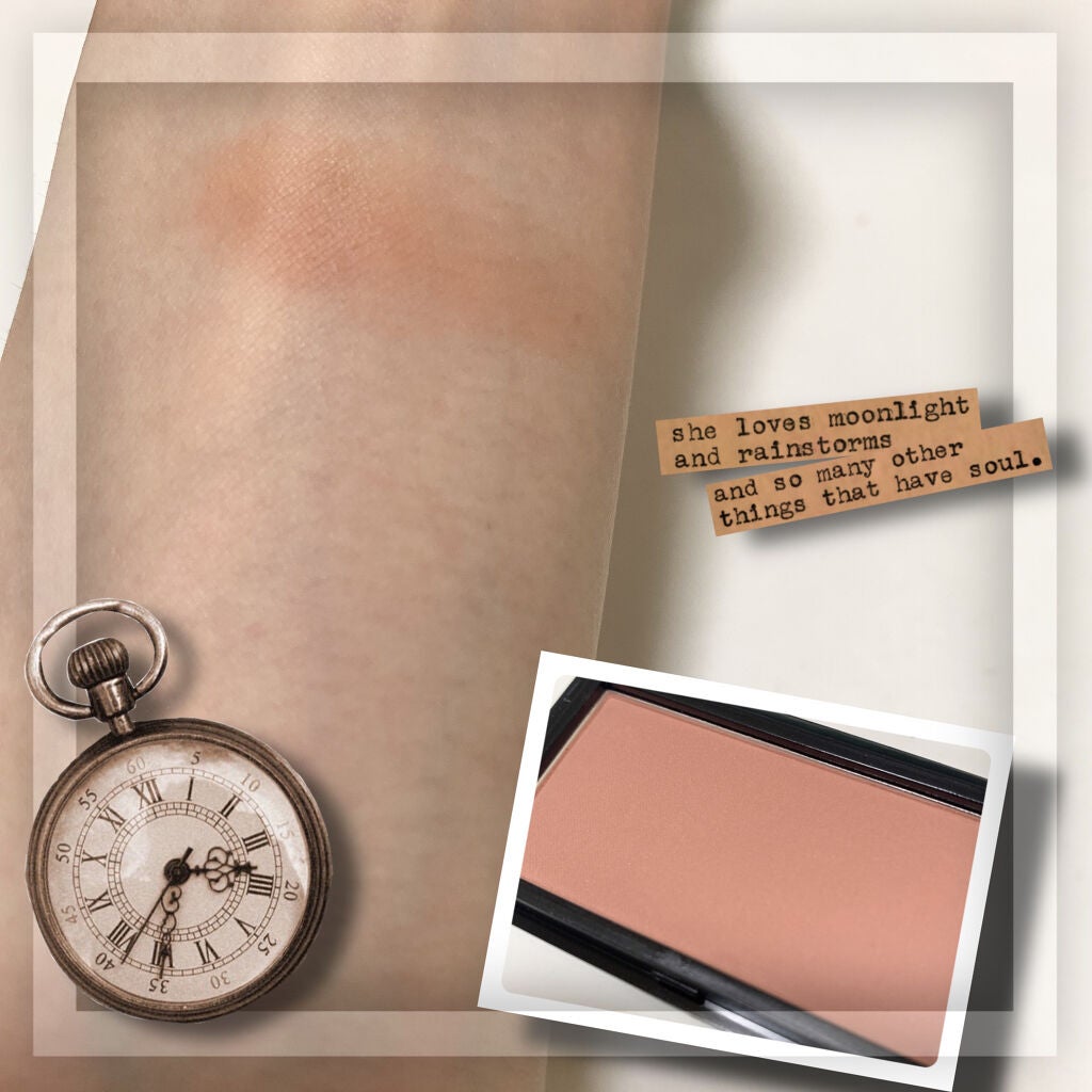 UR GLAM DAILY CHEEK BLUSH/U R GLAM/パウダーチークを使ったクチコミ(2枚目)