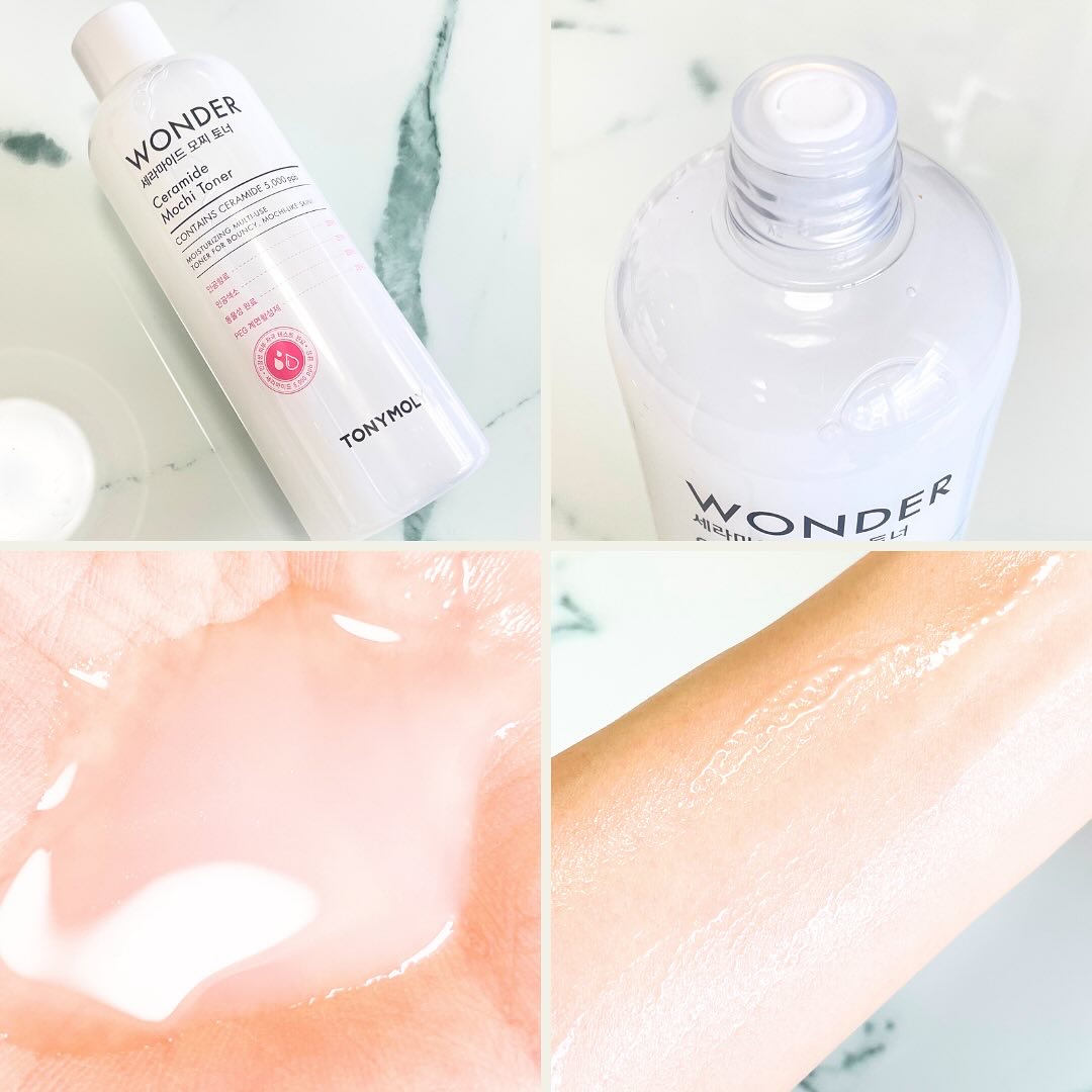 Wonder Ceramide Mochi Toner（トニーモリーワンダーCモチトナー）/TONYMOLY/化粧水を使ったクチコミ（2枚目）