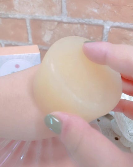 濱縮緬マッサージソープ/ハリメリー/洗顔石鹸を使ったクチコミ(3枚目)