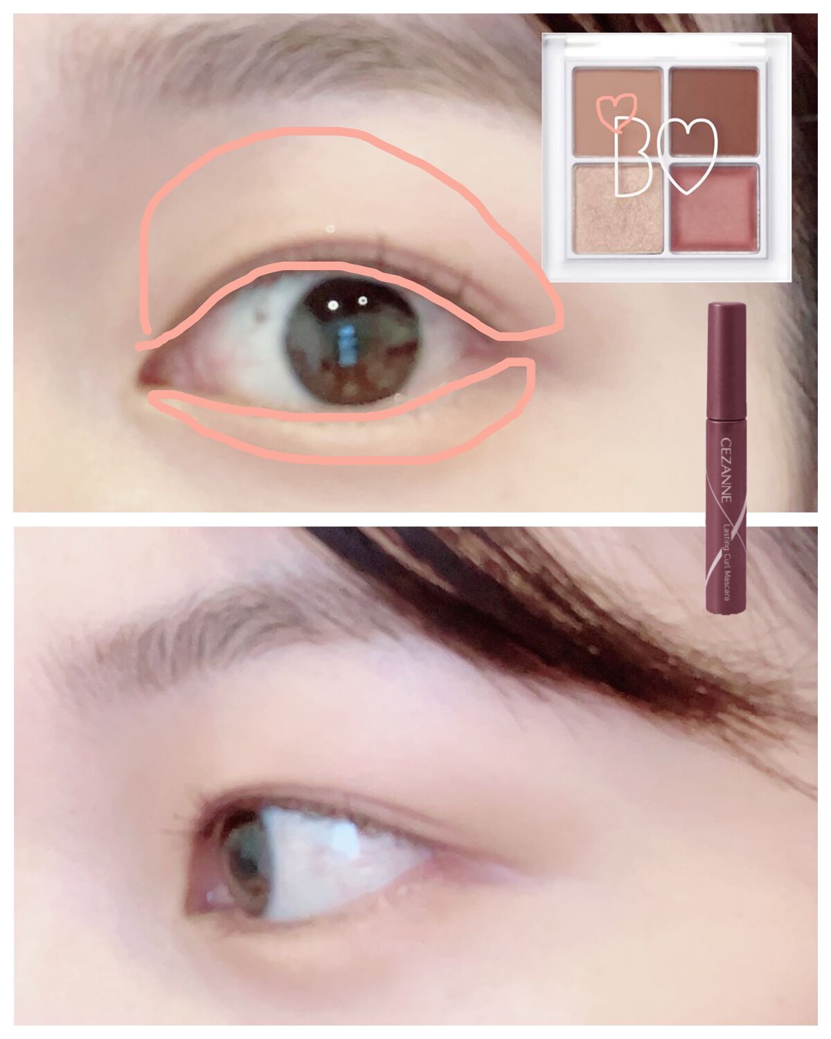 THE アイパレR/b idol/アイシャドウパレットを使ったクチコミ（3枚目）