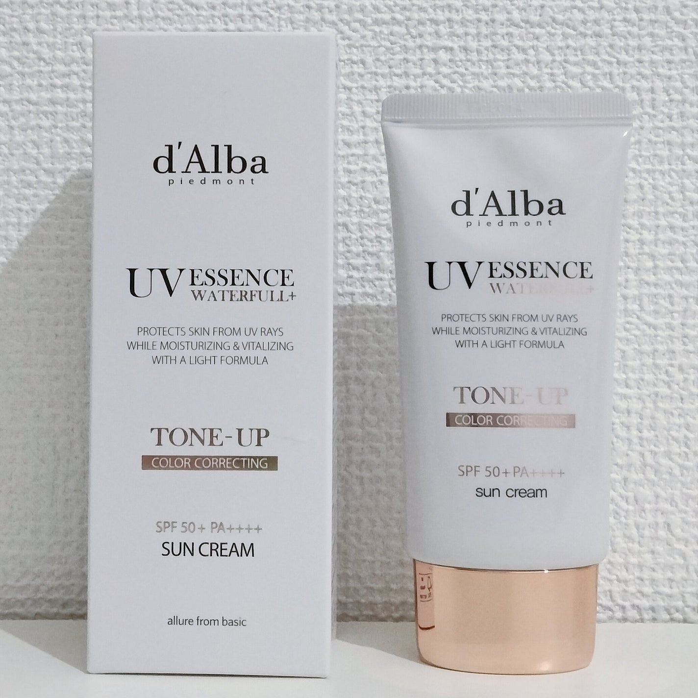 ウォータフルトーンアップサンクリーム/ダルバ/日焼け止めクリームを使ったクチコミ(1枚目)