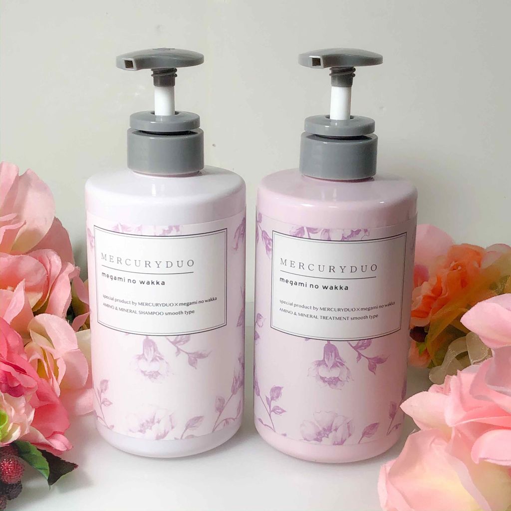 MERCURYDUO シャンプー【スムース】・トリートメント【スムース】/R&/市販シャンプーを使ったクチコミ（1枚目）