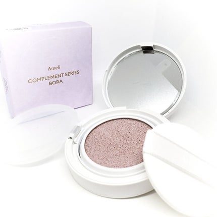 コンプリメントシリーズクッション 紫色(ボラ)/Ameli/クッションファンデーションを使ったクチコミ(5枚目)