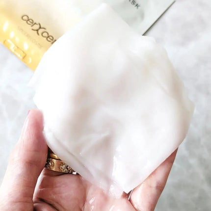 ディープモイスチャー マスク (ケアクリーム付き)/cerXcer/シートマスク・パックを使ったクチコミ(3枚目)