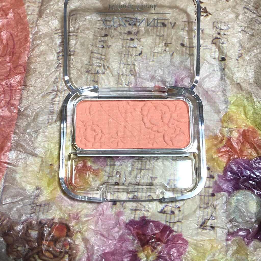 ナチュラル チークN/CEZANNE/パウダーチークを使ったクチコミ(2枚目)