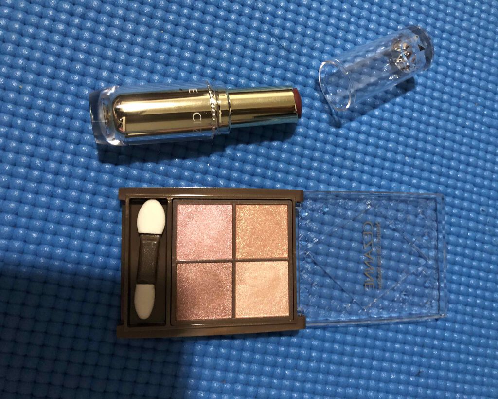 ラスティンググロスリップ/CEZANNE/口紅を使ったクチコミ(2枚目)