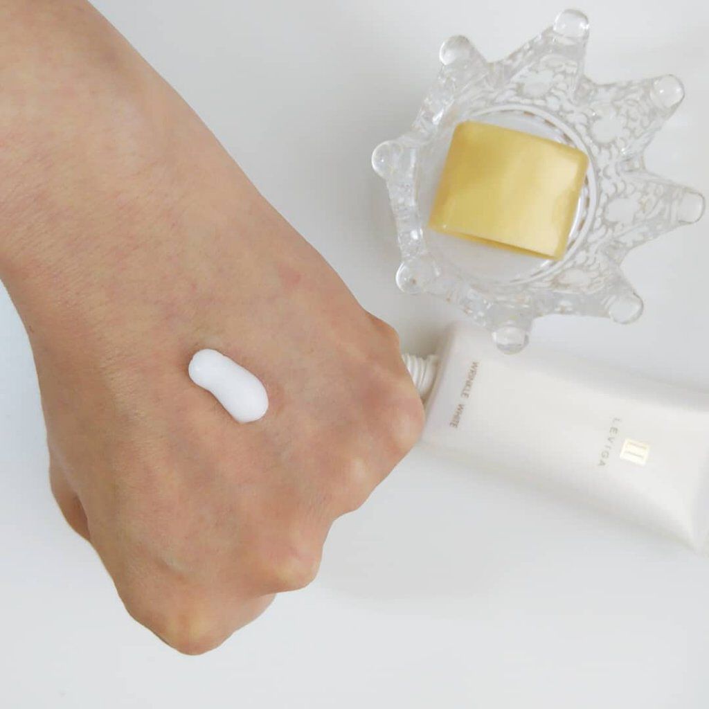 リンクルホワイト/LEVIGA/フェイスクリームを使ったクチコミ（3枚目）