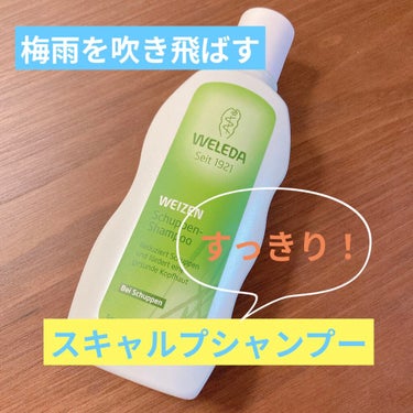 WELEDA オーガニック シャンプー(スカルプケア用)のクチコミ「#WELEDA
#オーガニックシャンプー
#スカルプケア用

梅雨に入りスッキリしたシャンプー.....」（1枚目）