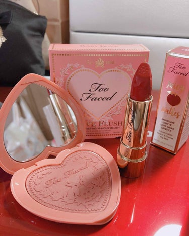 ジューシー マット ロングウェア リップスティック ストップ トラフィック/Too Faced/口紅を使ったクチコミ（2枚目）