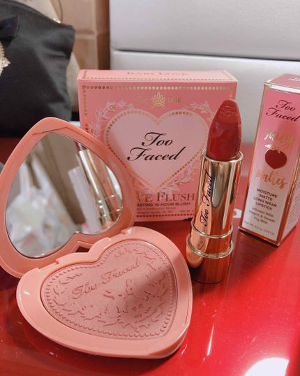 ジューシー マット ロングウェア リップスティック/Too Faced/口紅を使ったクチコミ(2枚目)