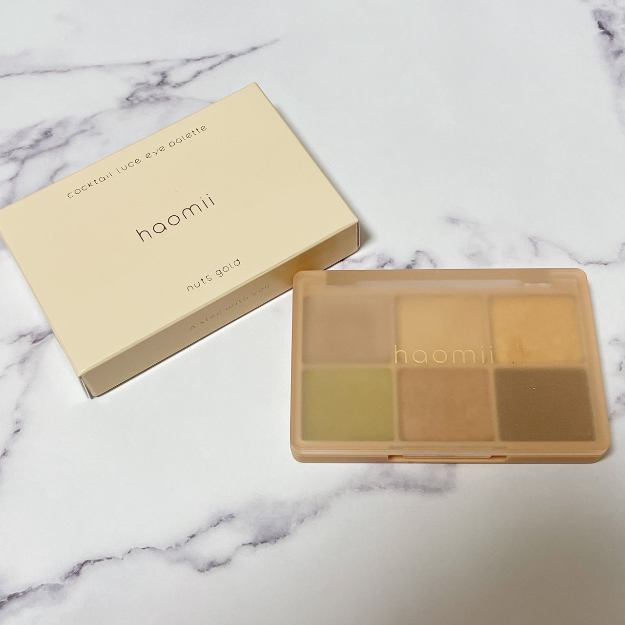 カクテルルーチェアイパレット/haomii/マルチパレットを使ったクチコミ（1枚目）