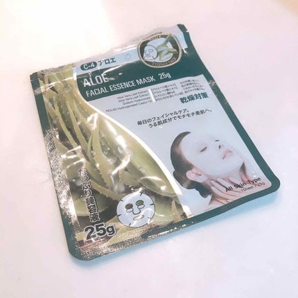 アロエモイスチャライジングフェイシャルエッセンスマスク/MITOMO/シートマスク・パックを使ったクチコミ(1枚目)