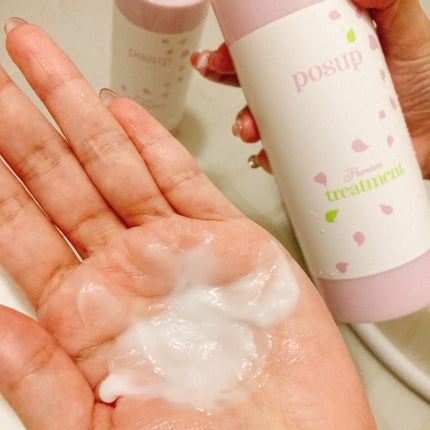 ポスプ プレミアムシャンプー/プレミアムトリートメント/posup/市販シャンプーを使ったクチコミ(5枚目)