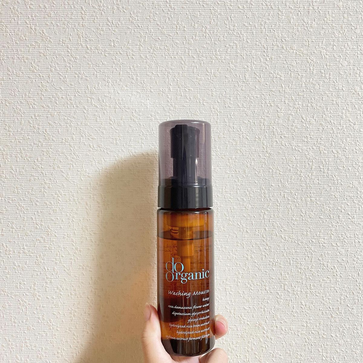 ウォッシング ムース/ドゥーオーガニック/泡洗顔を使ったクチコミ（1枚目）