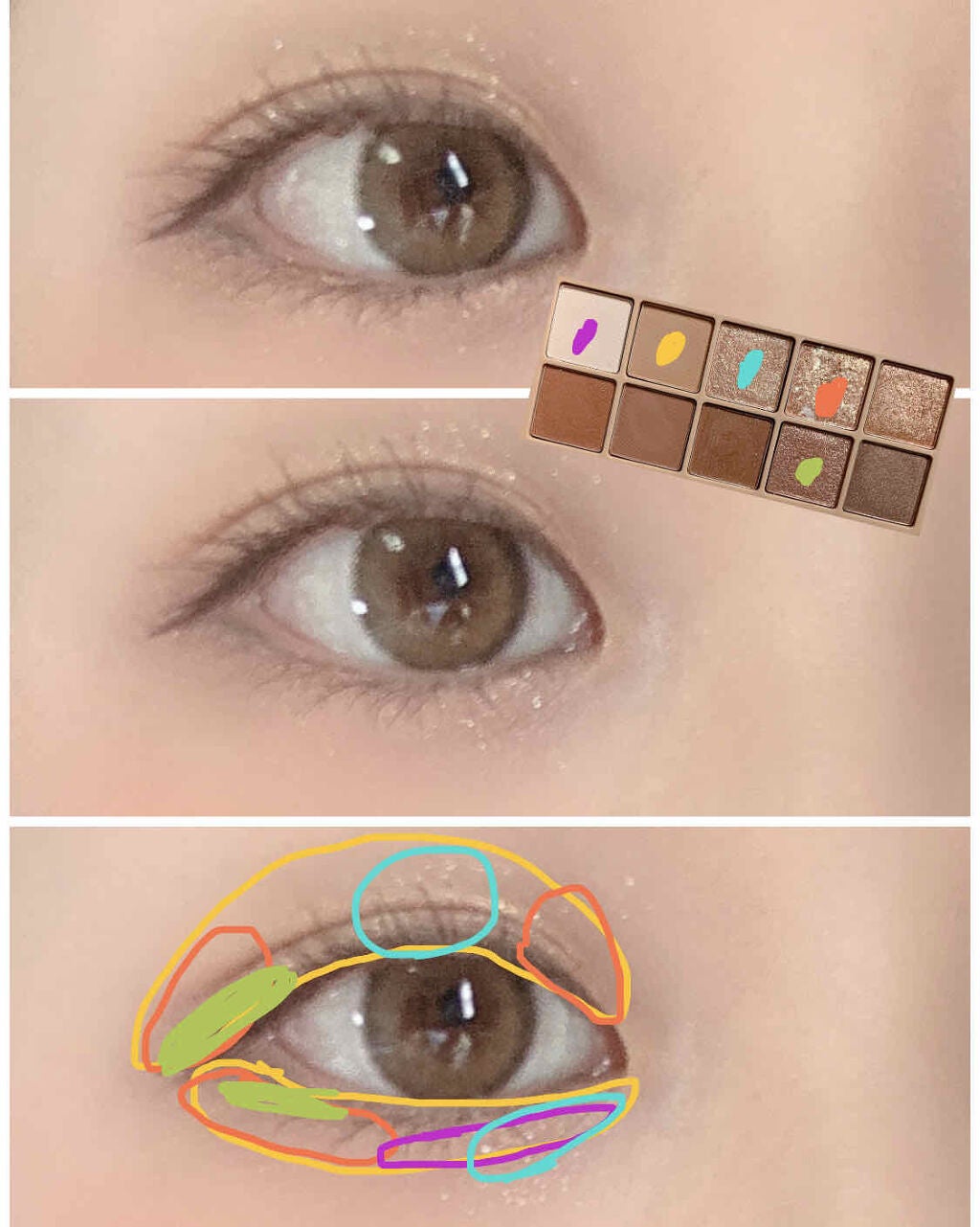 プロ アイ パレット/CLIO/アイシャドウパレットを使ったクチコミ(2枚目)