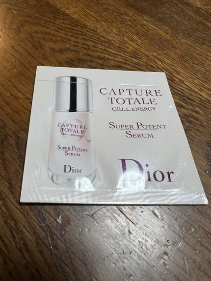 【旧】カプチュール トータル セル ENGY スーパー セラム/Dior/美容液を使ったクチコミ(1枚目)