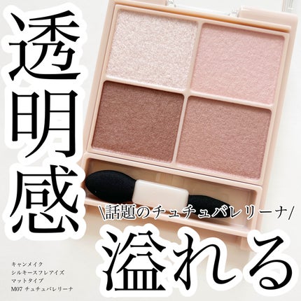 シルキースフレアイズ(マットタイプ)/キャンメイク/アイシャドウパレットを使ったクチコミ(1枚目)
