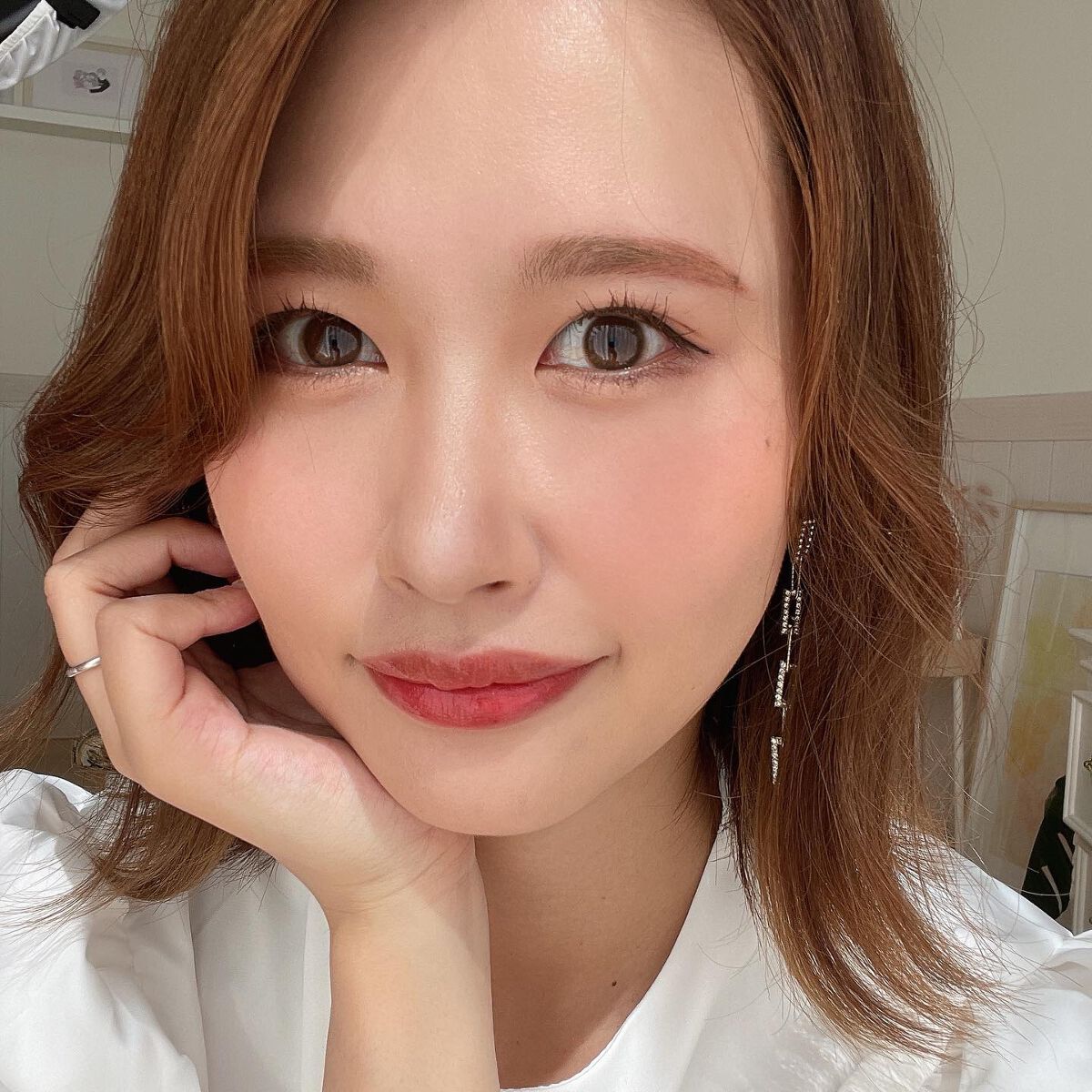 みーきです。 on LIPS 「🍑☑︎dasiqueピーチスクイーズコレクション・チーク03ピ..」(5枚目)