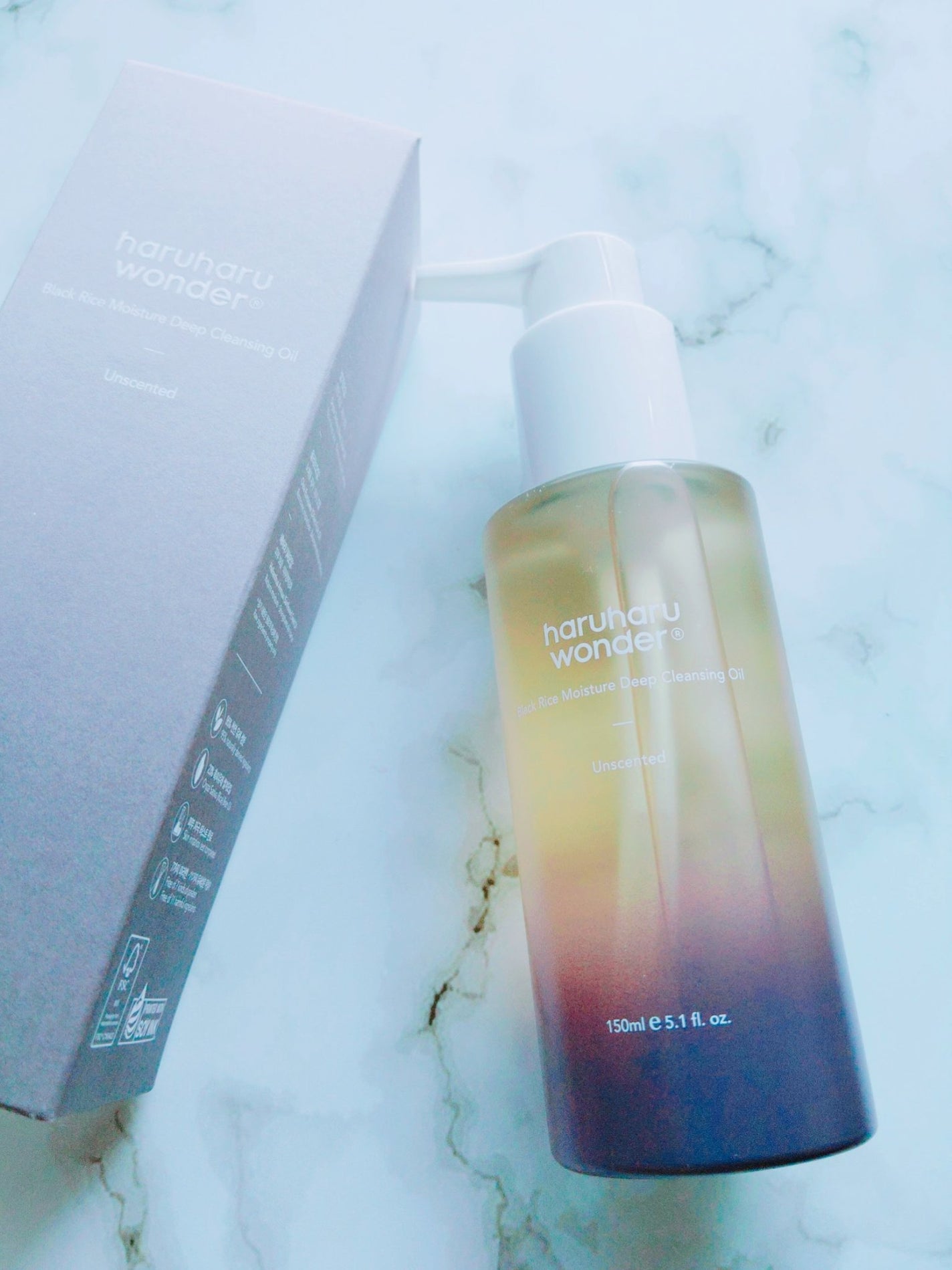 ブラックライス モイスチャー ディープクレンジングオイル/haruharu wonder/オイルクレンジングを使ったクチコミ(2枚目)
